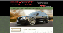 Desktop Screenshot of covertcustoms.net
